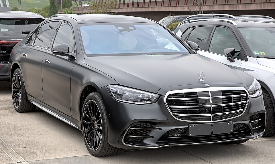 Mercedes-Benz S-Class: premium class, with driver