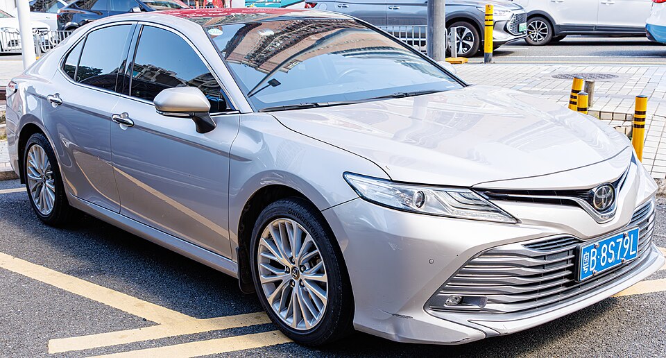 Toyota Camry: business class, with driver